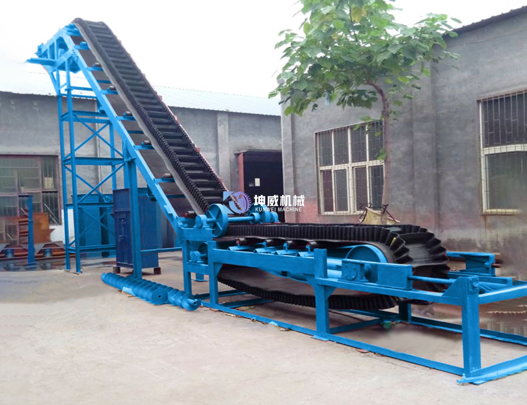  爬坡皮帶機是爬坡皮帶輸送機嗎？